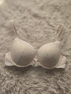 Aerie Lace Push-Up Bra in Blush